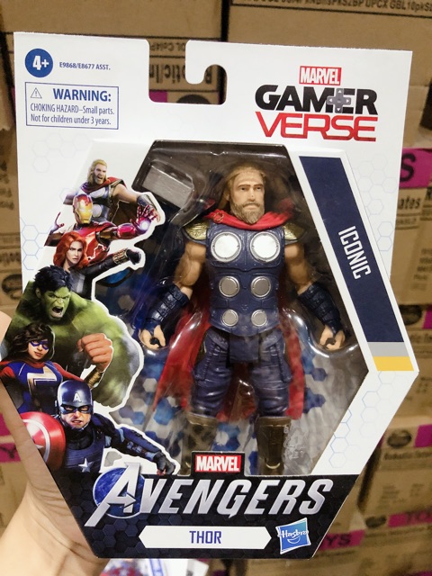 Combo 2 siêu anh hùng thần sấm Thor và Đội trưởng Mỹ Captian America