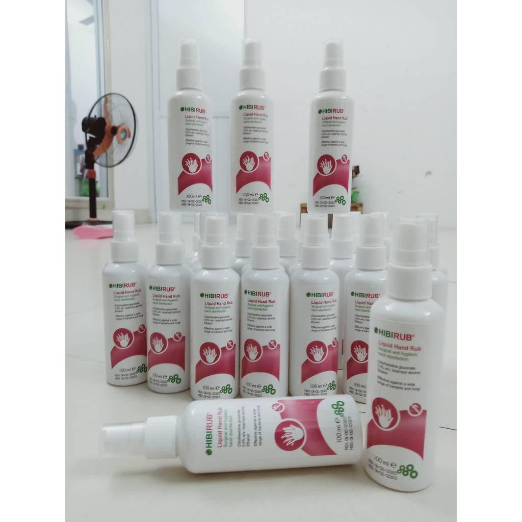 Nước rửa tay khô Hibirub 100ml có sẵn hàng | BigBuy360 - bigbuy360.vn