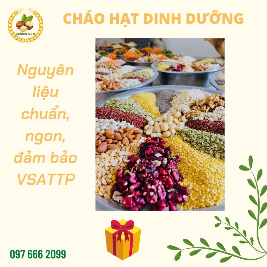 Cháo hạt vỡ Mom Beauty cháo ăn dặm 11 loại hạt dinh dưỡng giúp bé ăn ngon, tăng cân, mau lớn, tốt cho người lớn tuổi