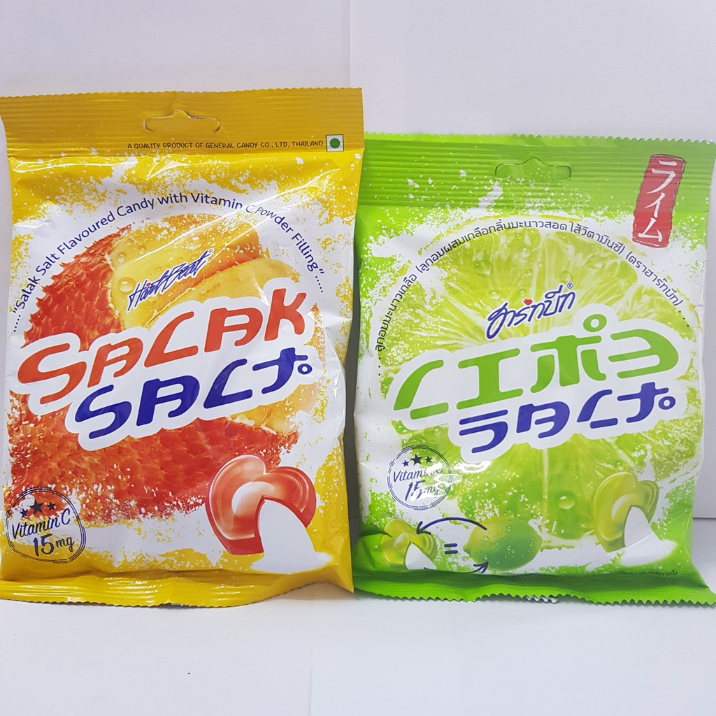 Kẹo Sack Salt 120g (Kẹo Chanh Muối)