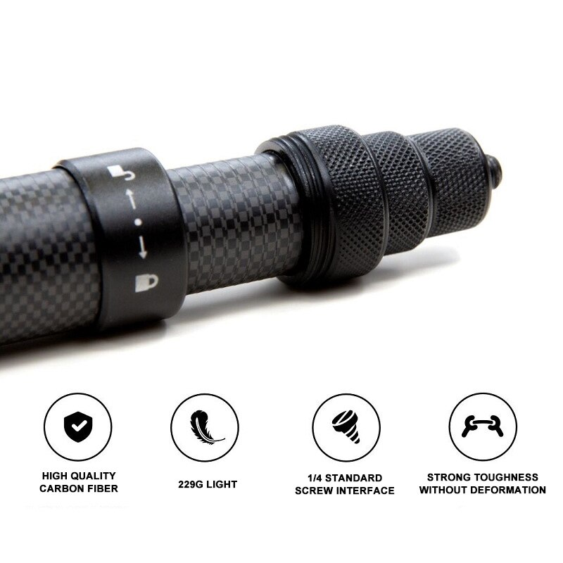 Gậy Tự Sướng 1.5m Bằng Sợi Carbon Siêu Nhẹ Mở Rộng Cho Insta360 ONE X2 ONE R GoPro