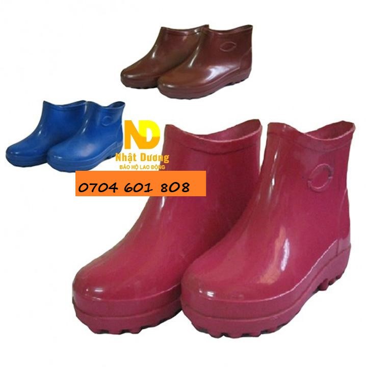 Ủng Nhựa Lùn Đi Mưa Không Thấm Nước | BigBuy360 - bigbuy360.vn
