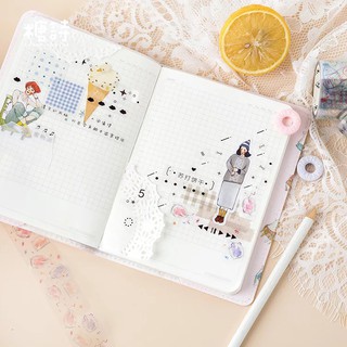 Washitape set hình dán Trong