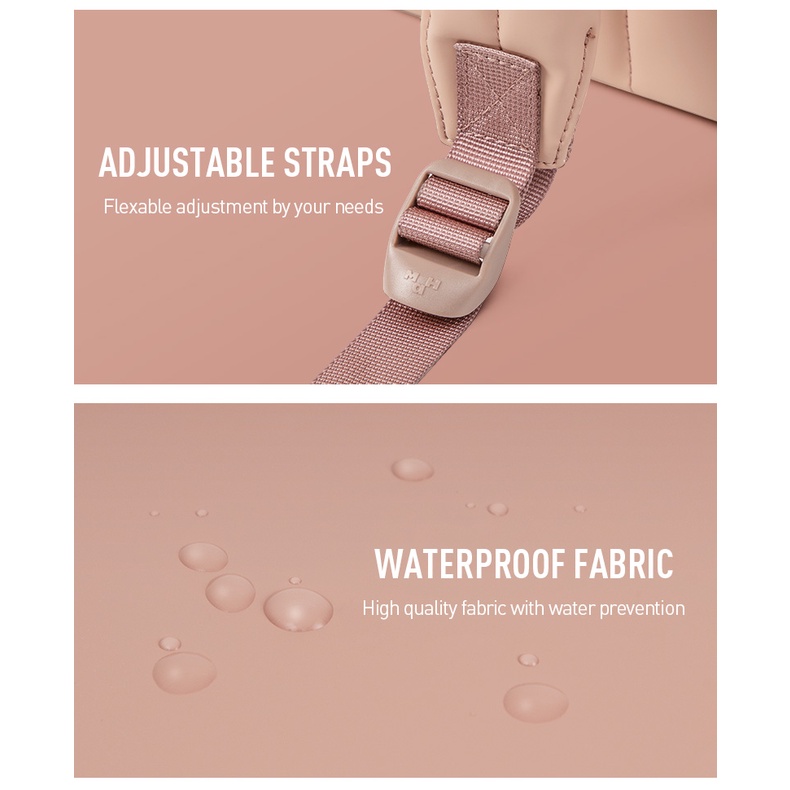 MAH SIRO Ba lô đựng máy tính xách tay thời trang không thấm nước