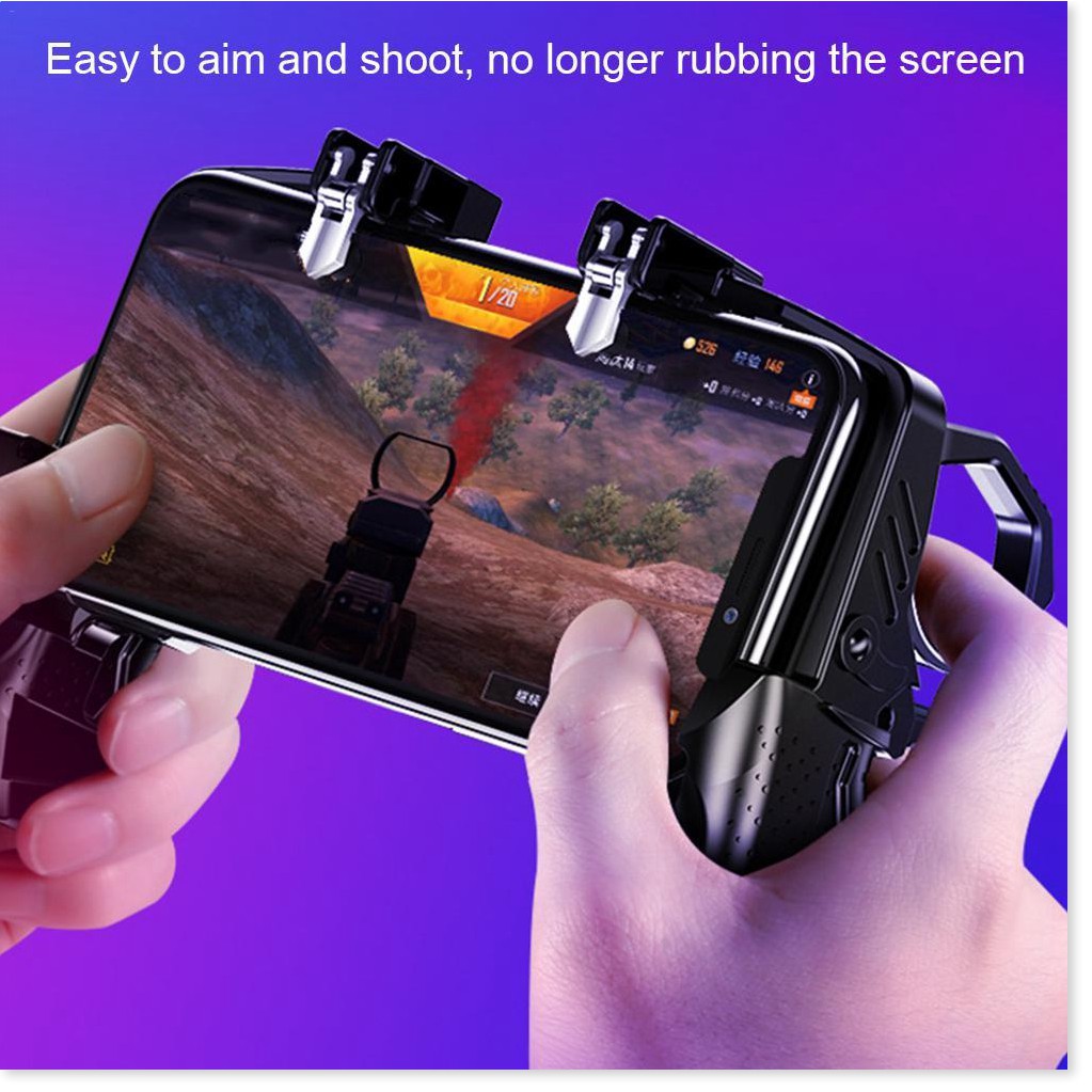 Feiku K21 Pubg Dụng Cụ Điều Khiển Trò Chơi Điện Thoại Di Động Tay Cầm Chơi Game Cho Người Hâm Mộ Chơi Game Nút Bắn Tay C