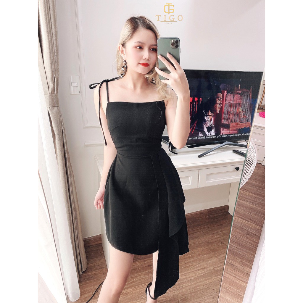 Đầm Thiết Kế 💙 CAO CẤP 💙 FREE SHIP 💙 Đầm hai dây, thiết kế sang trọng, cao cấp, kèm hình ảnh độc quyền shop tự chụp | BigBuy360 - bigbuy360.vn