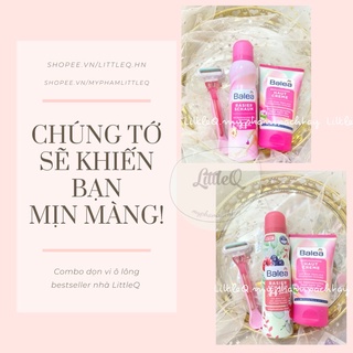 Set Tẩy Lông ( dao + bọt + kem dưỡng chậm mọc lông)