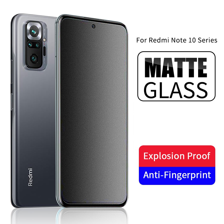 Kính Cường Lực Nhám Bảo Vệ Màn Hình Cho Xiaomi Redmi Note 10 Pro