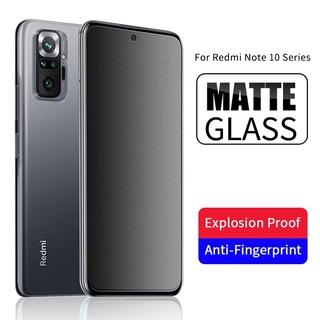 Kính cường lực chống vân tay bảo vệ màn hình cho Xiaomi Redmi Note 10S 11 11S 10 Pro Redmi 9T 10 10C 9 9A 9C