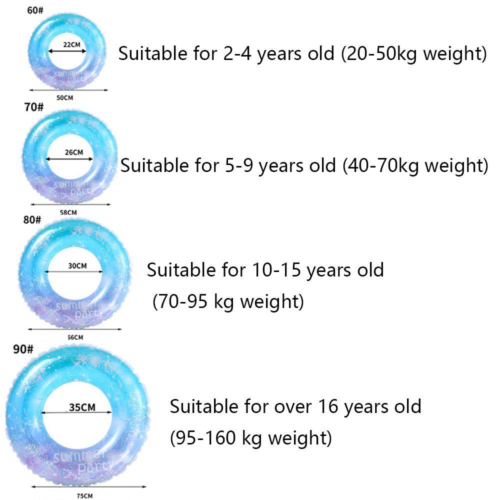 WATTLE Phao Bơi Bơm Hơi Hình Bầu Trời Sao Gấp Gọn Tiện Dụng