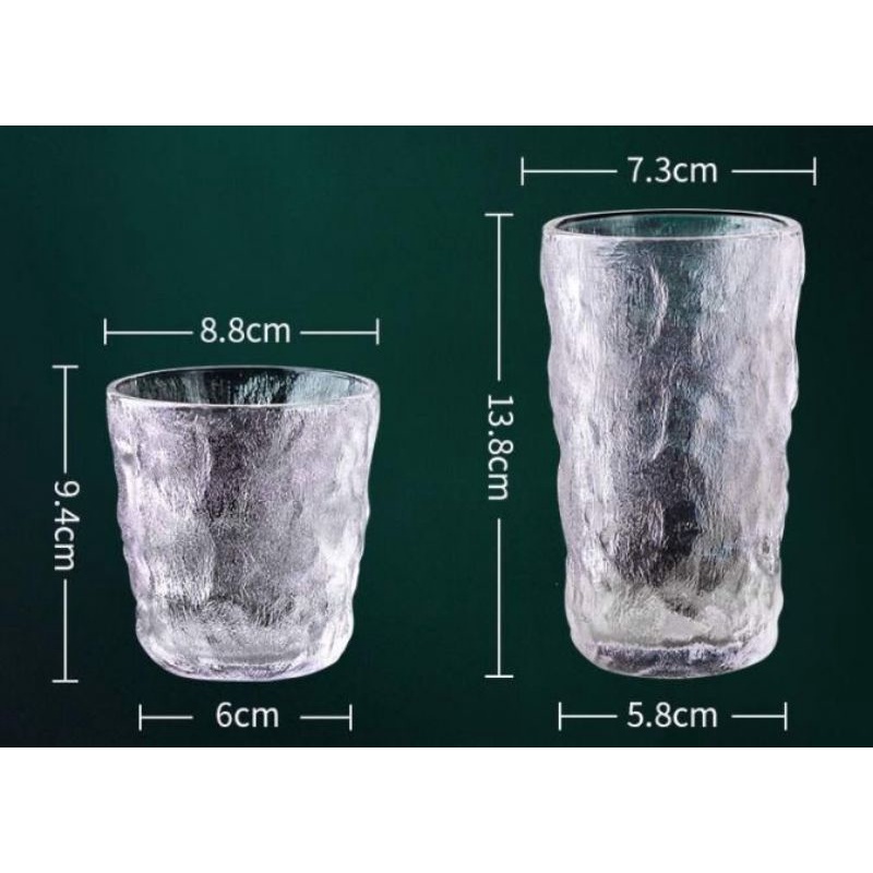 Ly Sương Sương Ly Thủy Tinh Cao Cấp