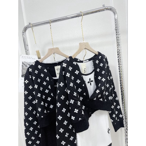 SET VÁY LEN 3 MÓN ÁO BA LỖ ÁO KHOÁC DA CÁ SIÊU ĐẸP