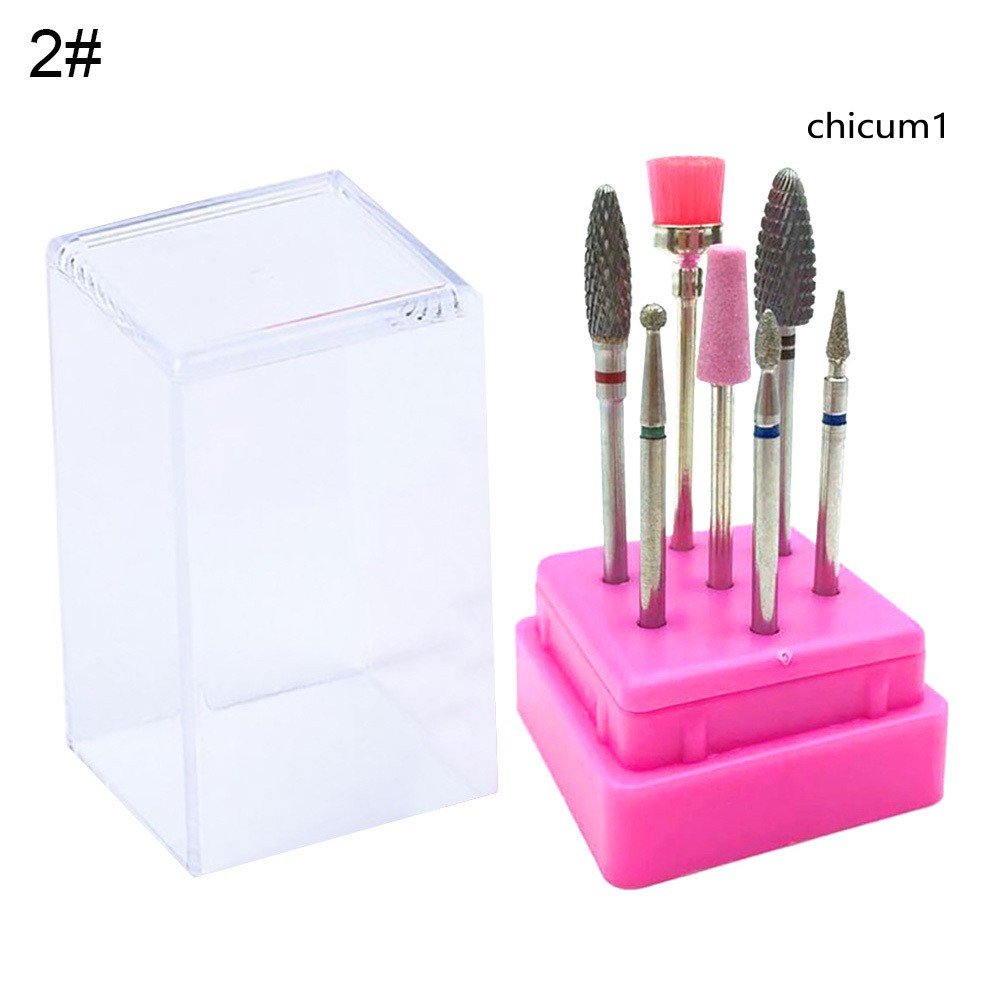 BITS Set 7 Mũi Khoan Làm Móng Chuyên Dụng