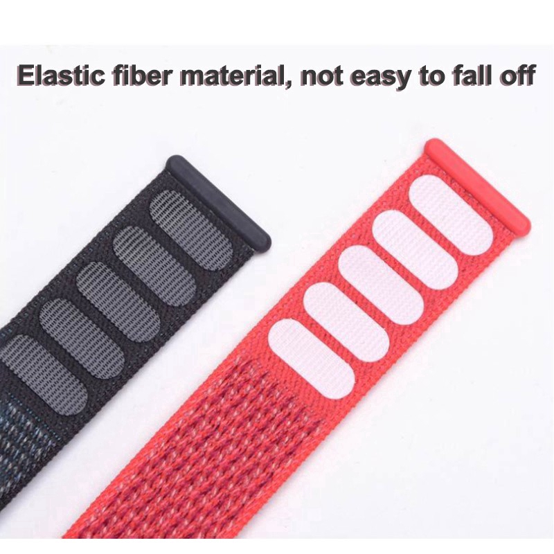 Dây đồng hồ bằng nylon 20mm cho Huami Amazfit Bip Bit Pace Youth 1S U