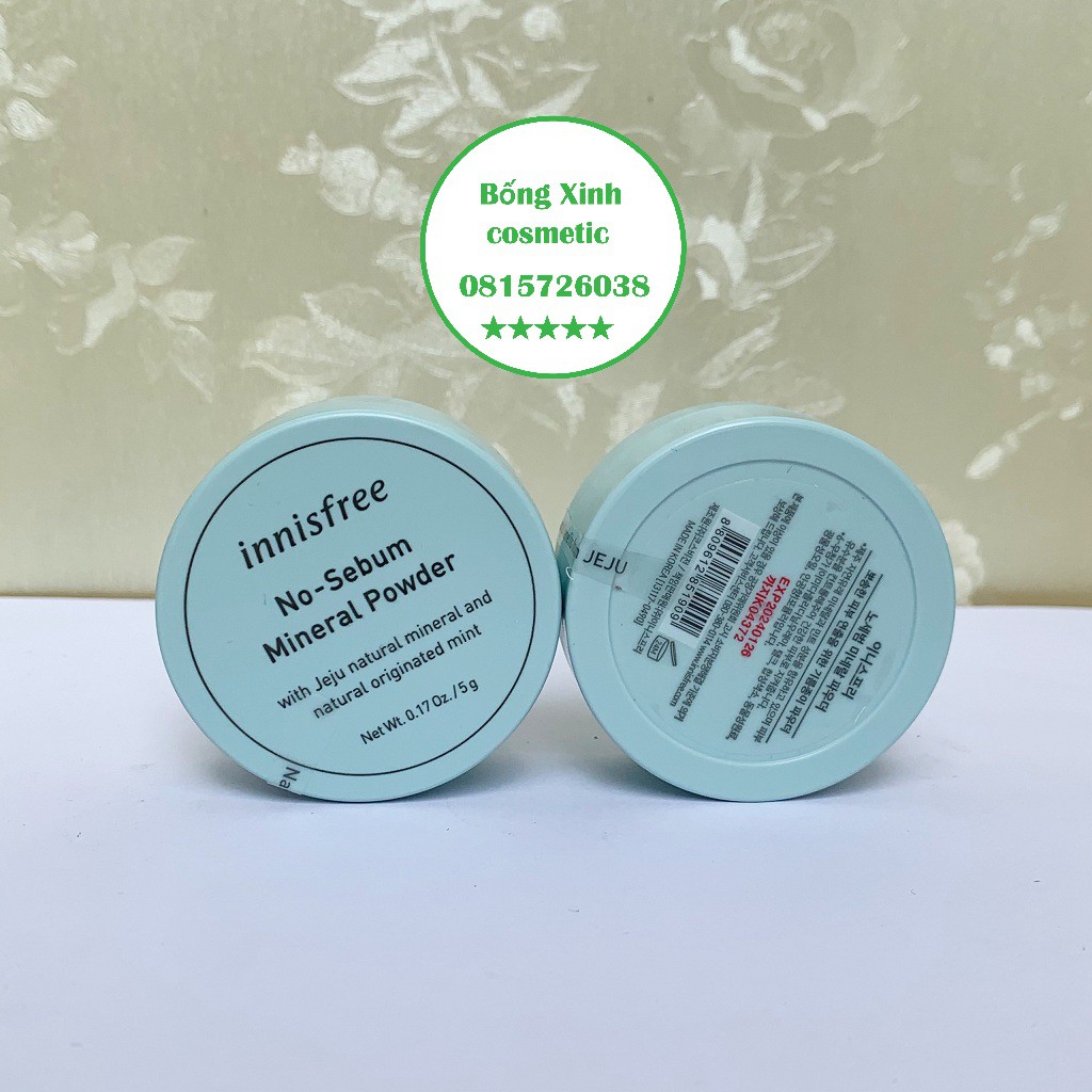 Phấn phủ dạng bột kiềm dầu Innisfree - No sebum | BigBuy360 - bigbuy360.vn