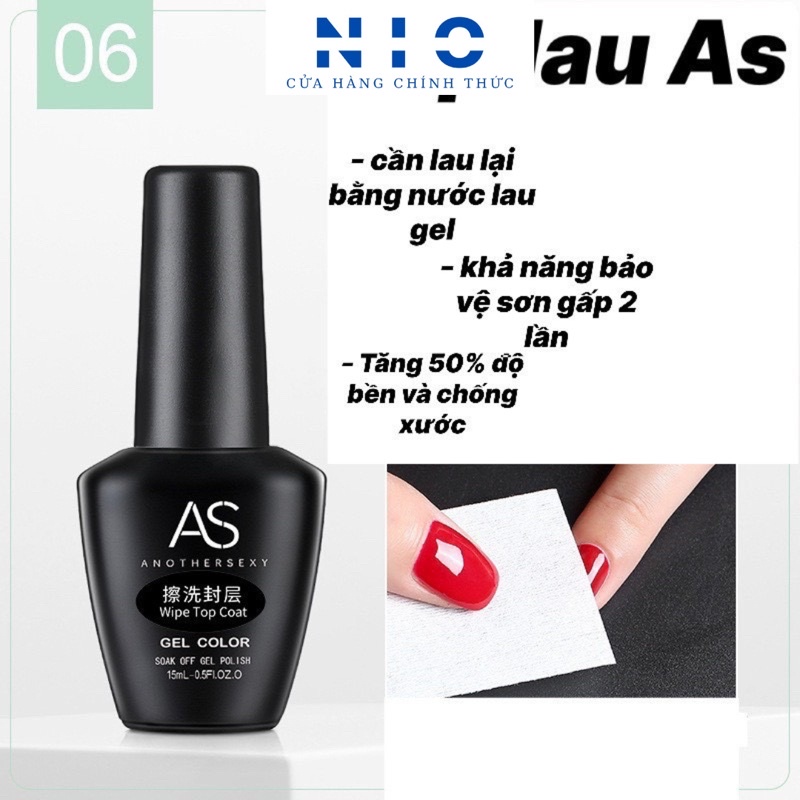 Top lau AS ( Wipe  top  coat )