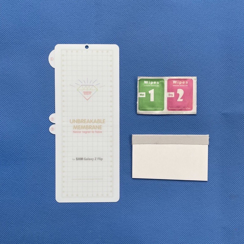 Bộ dán dẻo PPF cho Samsung Galaxy Z Flip, Z flip 3, Z Flip 4 5G bảo vệ mặt  trước mặt sau máy toàn diện trong suốt