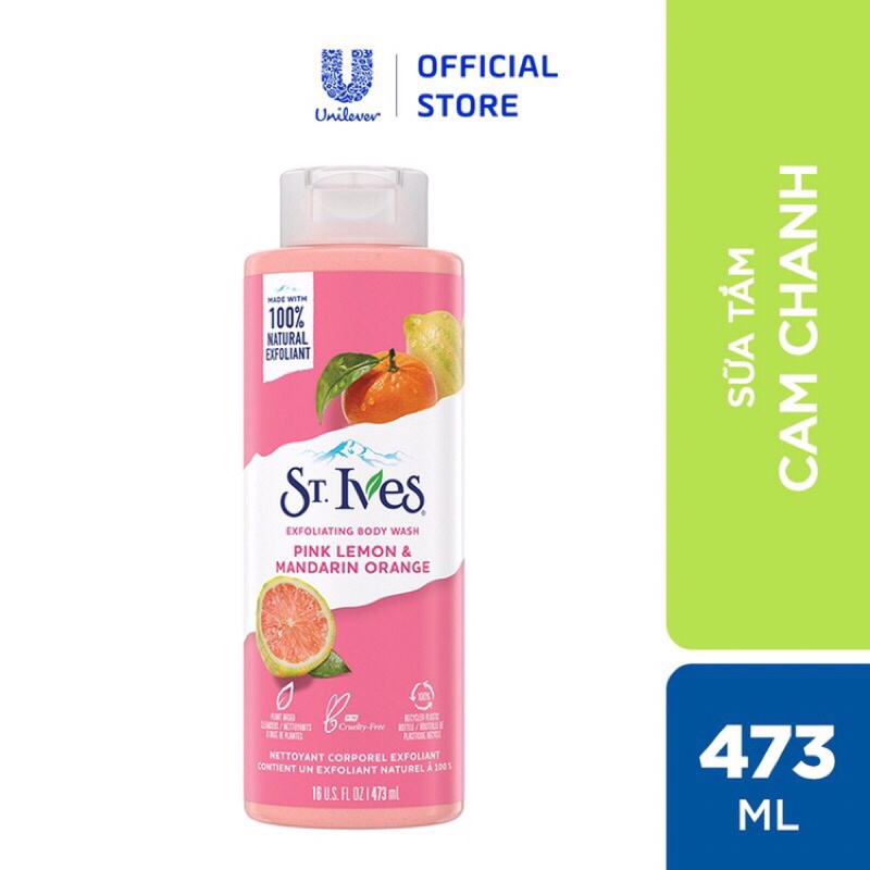 Sữa Tắm Dưỡng Da St.Ives 473ml