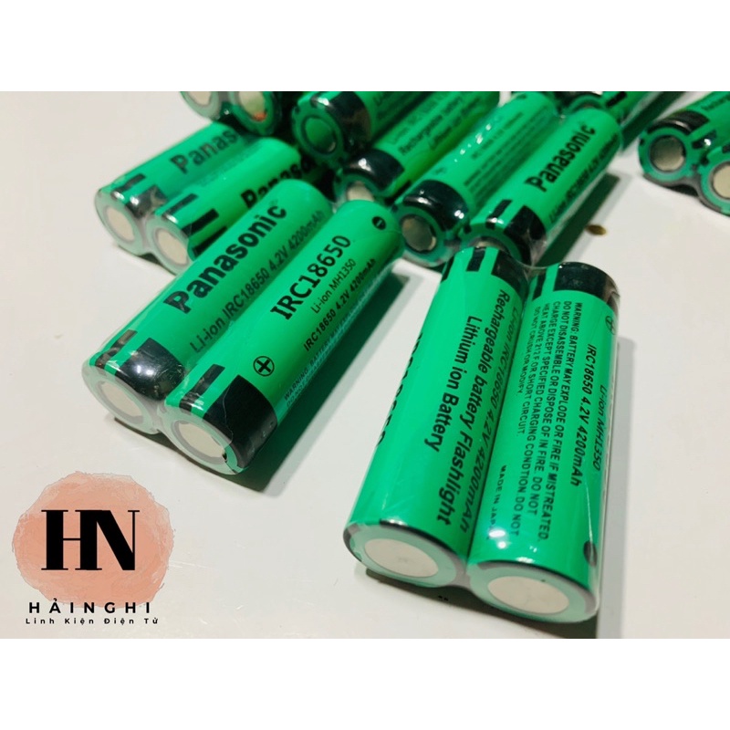 PIN Sạc / Li-on 4.2V SONY FS18650 - PANASONIC NRC18650- NRC18650A- IRC18650 6800mAh-4200mAh-2600mAh)
