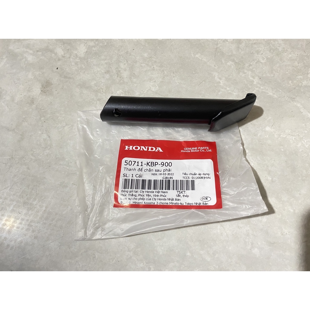 Thanh để chân sau phải HONDA WAVE RSX110, S110, RSX110, AIR BLADE110 và nhiều dòng xe khác.