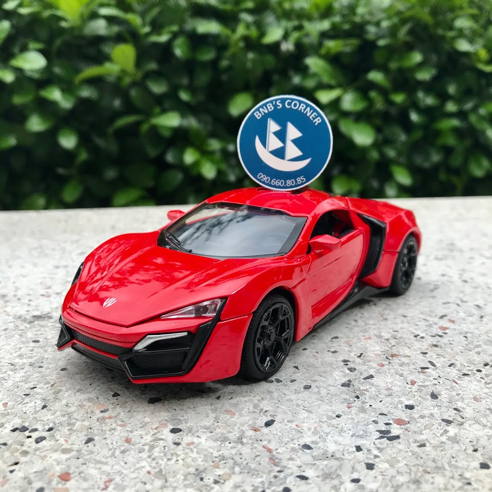 [BNB's Corner] Xe mô hình 1:32 Lykan Hypersport hãng Mini Auto