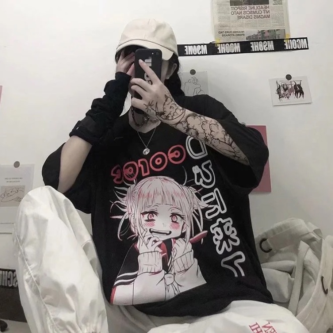 Áo thun tay lỡ unisex TOGA NỮ SÁT THỦ HỌC ĐƯỜNG Make It Rain VN, Áo phông sadboiz cho nam nữ thiết kế trẻ trung | BigBuy360 - bigbuy360.vn