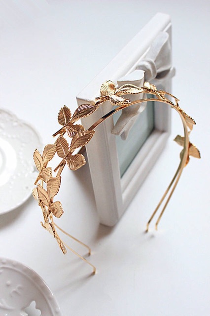 Cài tóc cô dâu hình chiếc lá - Maben