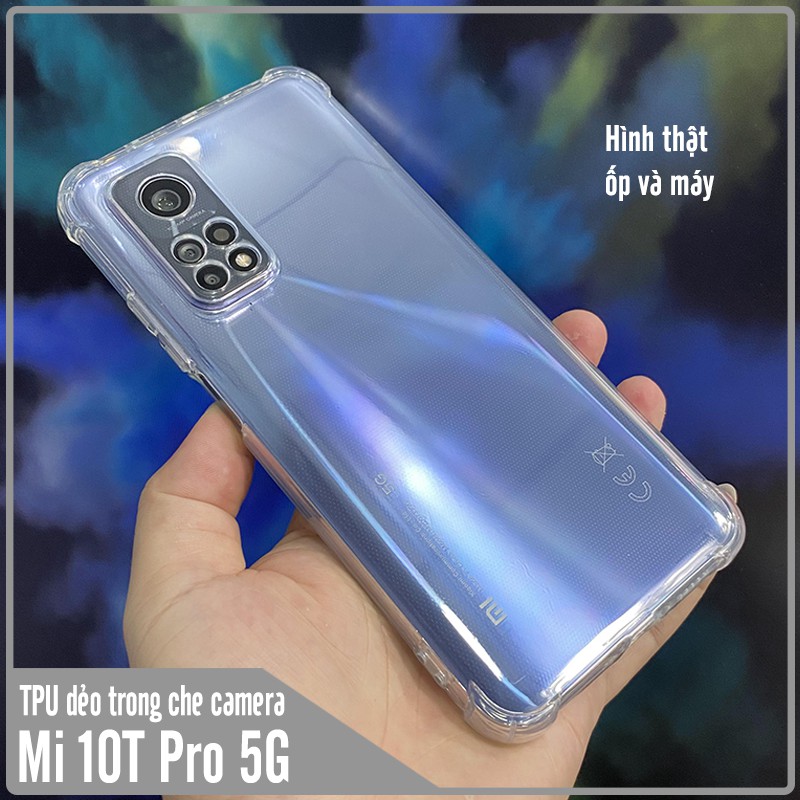 Ốp lưng cho Xiaomi Mi 10T - Mi 10T Pro - Redmi K30S TPU Trong Suốt Che Camera