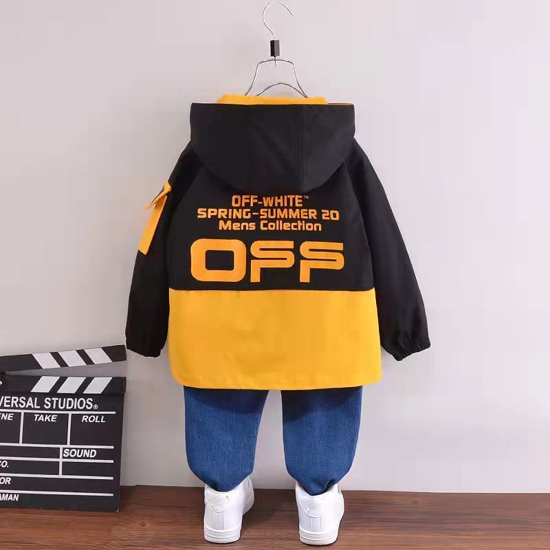 Set Áo hoodie Xuân Thu Và Quần Dài 2022 Phong Cách Mới Cho Bé Gái