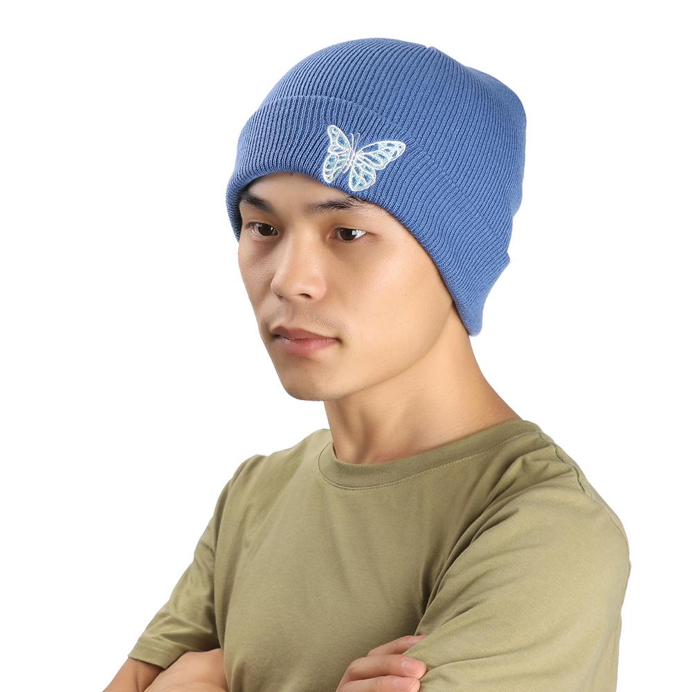 Mũ Dệt Kim Co Giãn Phong Cách Hip Hop Thời Trang Mùa Đông Ấm Áp