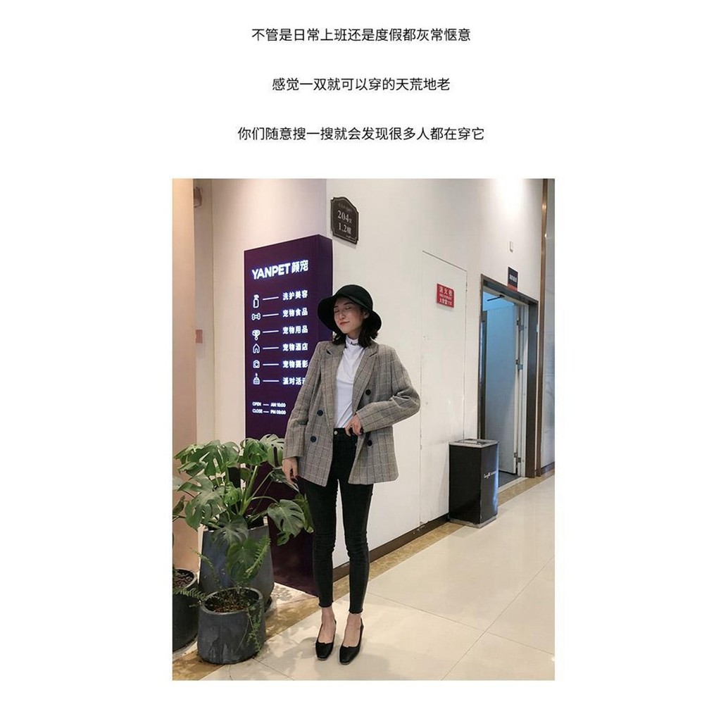 Giày Búp Bê Da Mềm Gót Vuông Thời Trang Cho Nữ | BigBuy360 - bigbuy360.vn