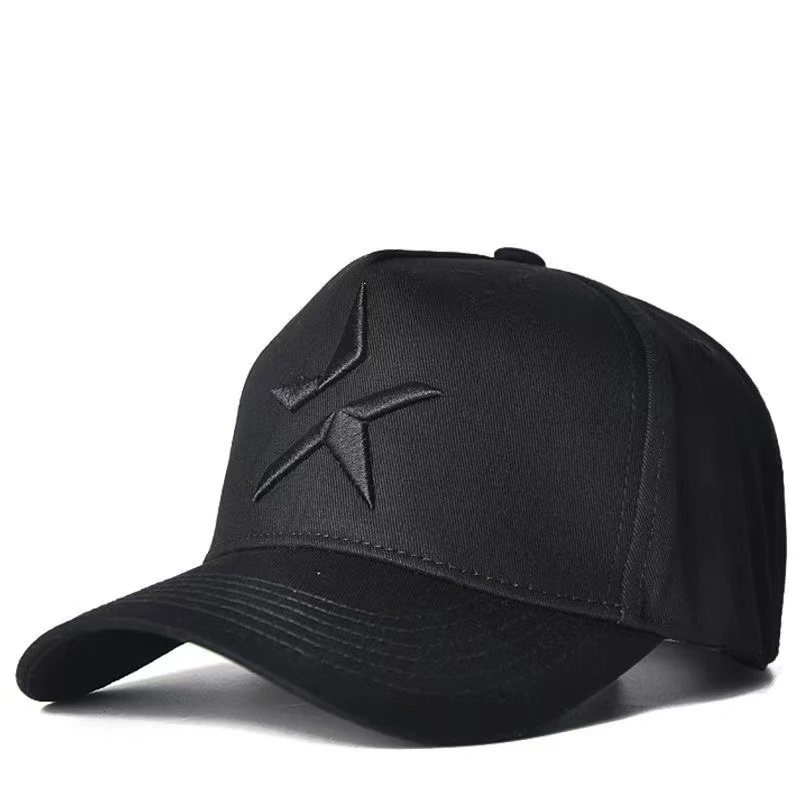 Mũ Lưỡi Trai Cotton Thoáng Khí Thêu Chữ Phong Cách Hiphop