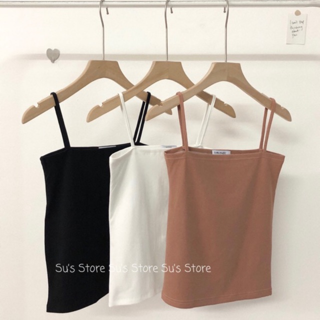 Áo 2 dây thun trơn A1038 SUSTORE | BigBuy360 - bigbuy360.vn