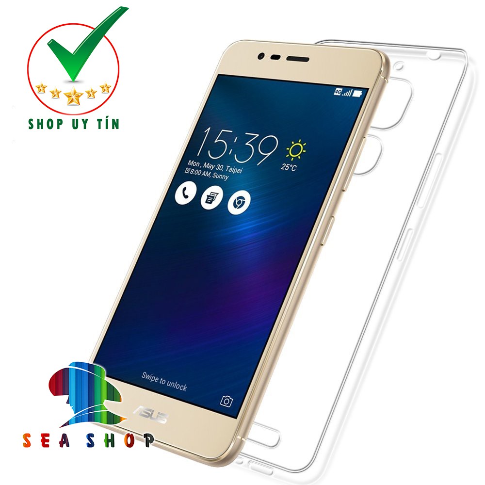 Ốp lưng Asus Zenfone 3 Max 5.2 inch ZC520TL silicon trong suốt