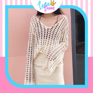 Áo lưới bikini đi biển du lịch ren mỏng đẹp - ARL001 LANA QUEEN