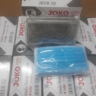 [Vải Kháng Khuẩn] Khẩu Trang Y Tế Cao Cấp Joko, Khẩu Trang Y Tế Cao Cấp 4 Lớp Joko, Lọc Bụi Kháng Khuẩn Hiệu Quả