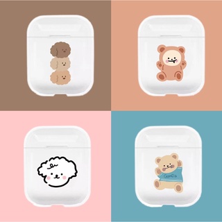 Case Airpod 1/2/3 Airpod Pro 1 2 Vỏ Ốp Bọc Tai Nghe Airpod Hình cute Chất Liệu Silicon Dẻo kèm móc cài