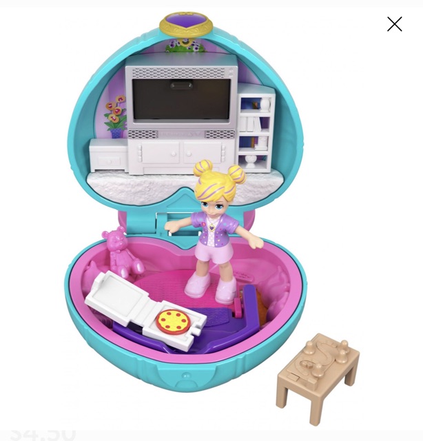 Set đồ chơi mini Vali Polly Pocket hàng Usa