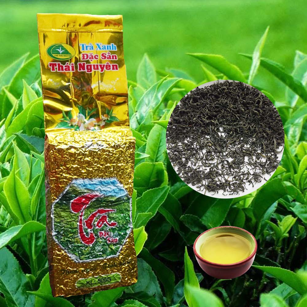 [TRÀ BẮC - Loại 1] Chè khô Thái Nguyên - Trà Tân Cương Ngon Đậm Vị (Túi 100G, 200G, 500G)