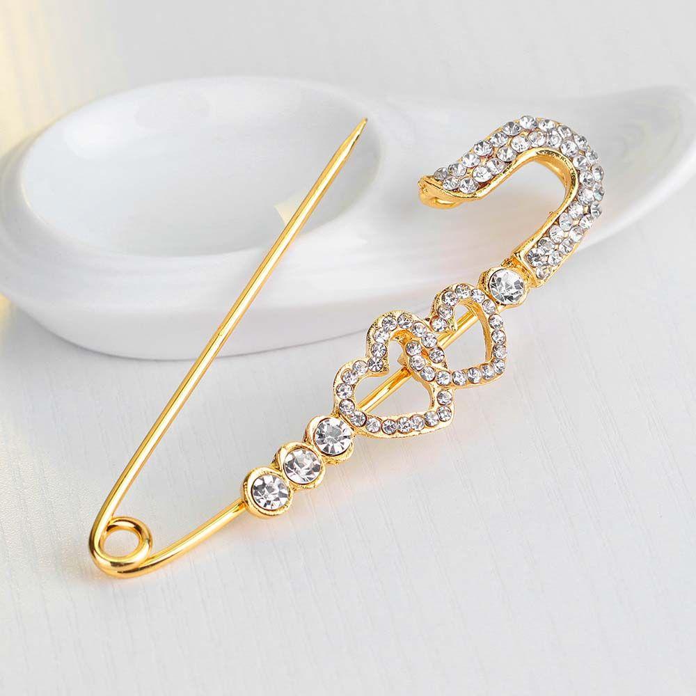 Ghim Cài Áo Hình Hoa Bằng Hợp Kim Tráng Men Thanh Lịch An Toàn Cho Tiệc CướiTrang Sức Vòng Cổ