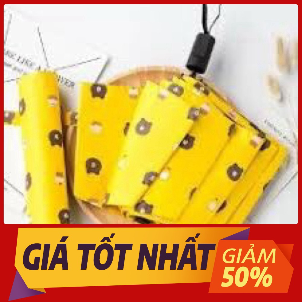 [Sale toàn shop] Ô gấu brown gấp gọn