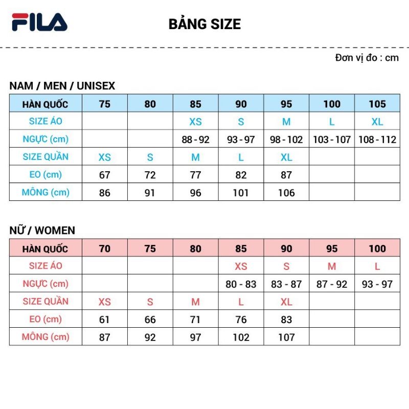 Áo Thun Polo Nữ FILA chính hãng