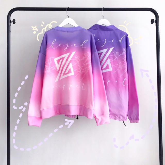 Áo Cardigan Nút Nỉ Bông Loang TheZed Ảnh/Clip Thật