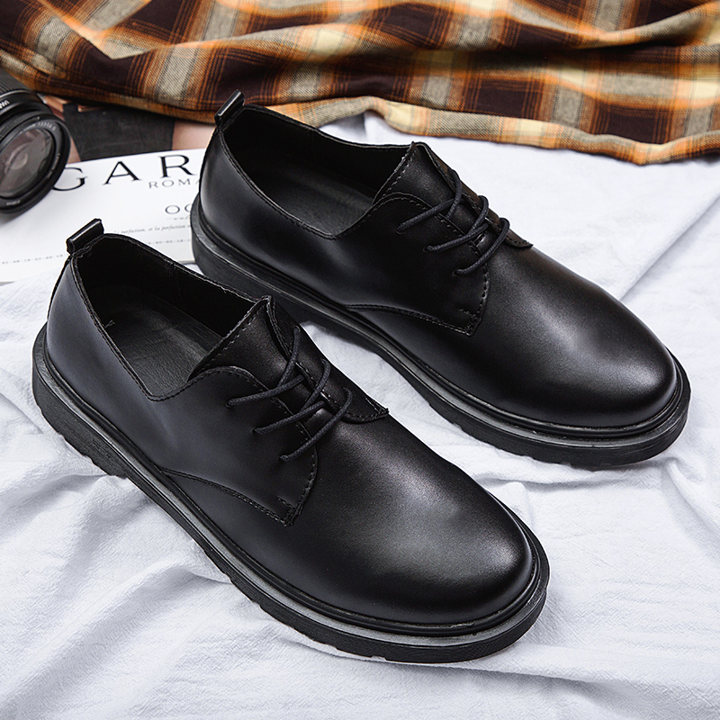 Giày da nam công sở màu đen trang trọng size 35-46 47