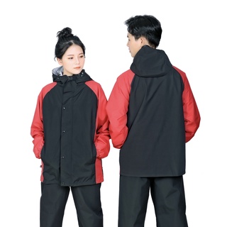 Áo mưa bộ 2 lớp - áo đôi thời trang Việt Luyến