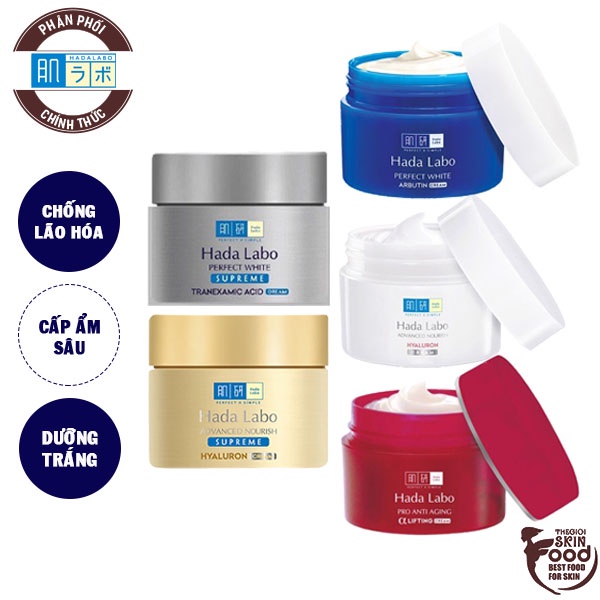 Kem Dưỡng Chăm Sóc Da Toàn Diện Hada Labo Cream 50g