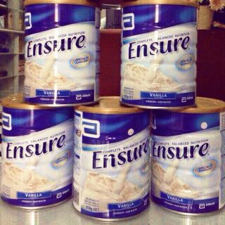 Sữa ensure vị vani 850g