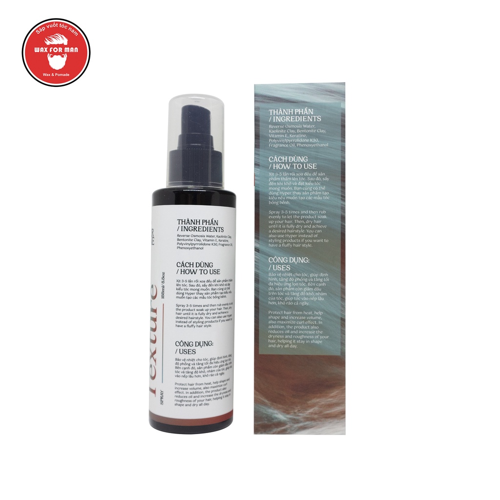 Xịt tạo phồng Hyper Texture Pre-styling by Hair Zone