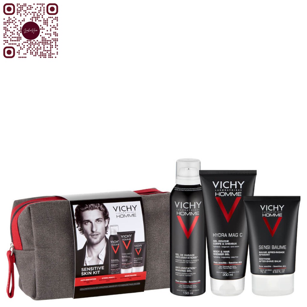 SỮA TẮM GỘI CHO NAM VICHY HOMME HYDRA MAG C BODY &amp; HAIR SHOWER GEL