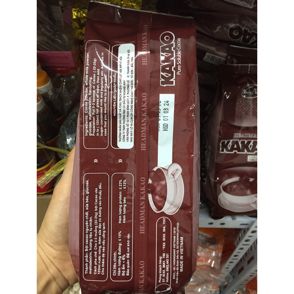 500g Bột Cacao / bột Kakao Đắk Lắk hương vị truyền thống